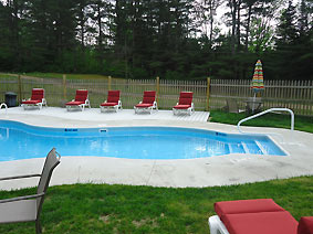 adirondack vacation home with pool